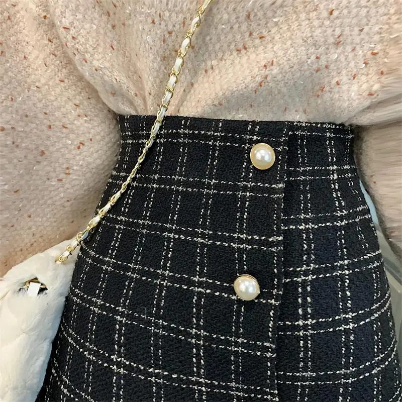 Skirts Women Summer A-line Ruffles All-match Slender Plaid Buttons Korean Style Chic Vintage Students New Trendy Spring Stylish
Skirts Women Summer A-line Ruffles All-match Slender Plaid Buttons Korean Style Chic Vintage Students New Trendy Spring Stylish