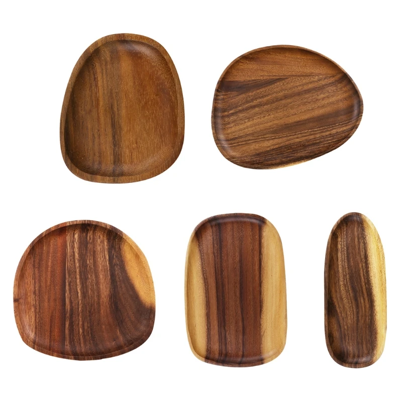 Creative Wood Irregular Oval Dinner Plate Lightweight Easy Cleaning Solid Wood Pan for Dishes Snack Dessert Unbreakable
Creative Wood Irregular Oval Dinner Plate Lightweight Easy Cleaning Solid Wood Pan for Dishes Snack Dessert Unbreakable