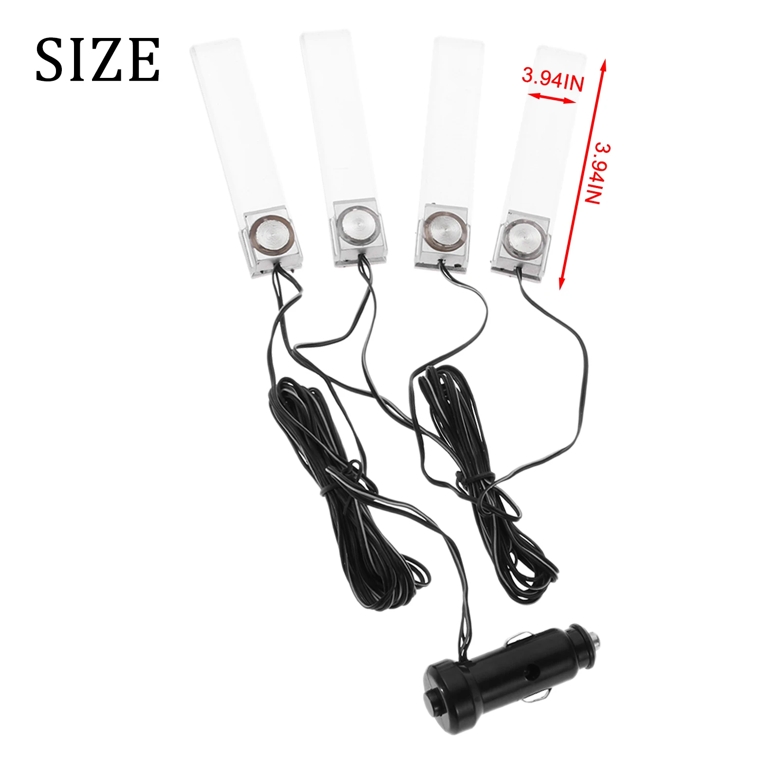 12V 4LED Car Auto Interior Atmosphere Lights Floor Decoration Lamp Light Blue Car Led Lights Automobiles Accessories Parts New
12V 4LED Car Auto Interior Atmosphere Lights Floor Decoration Lamp Light Blue Car Led Lights Automobiles Accessories Parts New