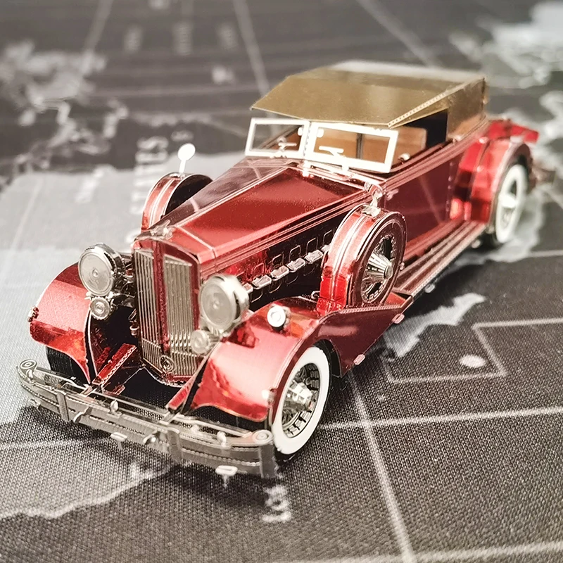 3D Metal Puzzle 1934 Packard 12 classic car model KITS Assemble Jigsaw Puzzle Gift Toys For Children
3D Metal Puzzle 1934 Packard 12 classic car model KITS Assemble Jigsaw Puzzle Gift Toys For Children