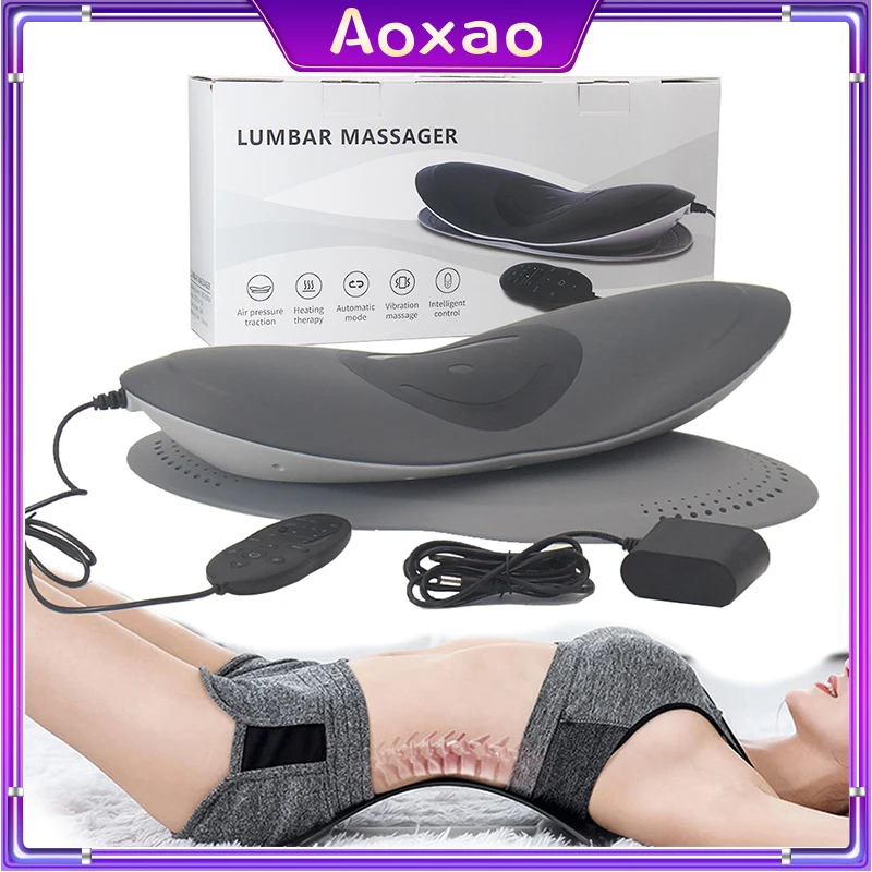 Electric Lumbar Traction Machine Waist Vibration Massage Support Lumbar Spine Adjustable Heating Relax The Lumbar Spine Massager
Electric Lumbar Traction Machine Waist Vibration Massage Support Lumbar Spine Adjustable Heating Relax The Lumbar Spine Massager