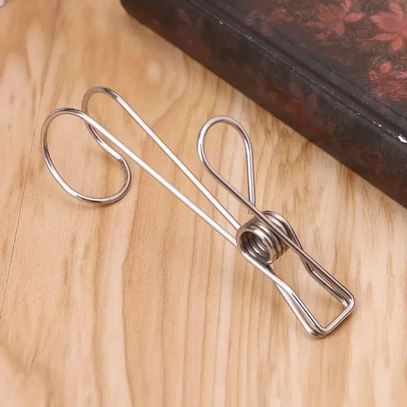 20 Pcs Stainless Steel Laundry Hanging Clip Hook Clothes Peg Boot Hanger Towel Holder Paper Files Binder Clip Snack Seal Storag 
20 Pcs Stainless Steel Laundry Hanging Clip Hook Clothes Peg Boot Hanger Towel Holder Paper Files Binder Clip Snack Seal Storag