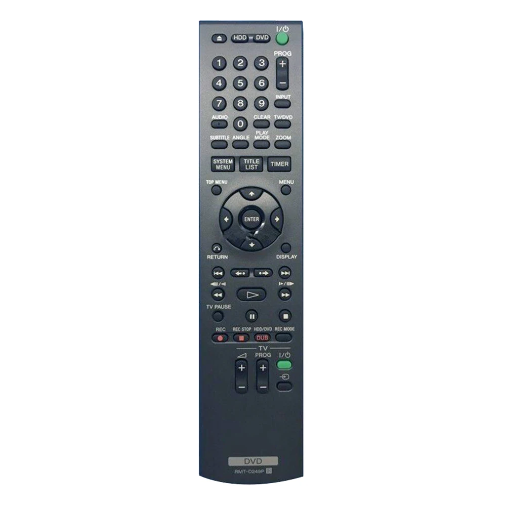 RMT-D249P For Sony DVD Recorder Remote Control RDR-AT100 RDR-AT200 RDR-HX680 HX780 HX980
RMT-D249P For Sony DVD Recorder Remote Control RDR-AT100 RDR-AT200 RDR-HX680 HX780 HX980