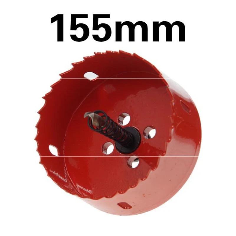 

155mm M42 Bi-Metal Wood Hole Saws Bit For Woodworking DIY Wood Cutter Drill Bit Opener Tool Wood Gypsum Plastics Drill Bits