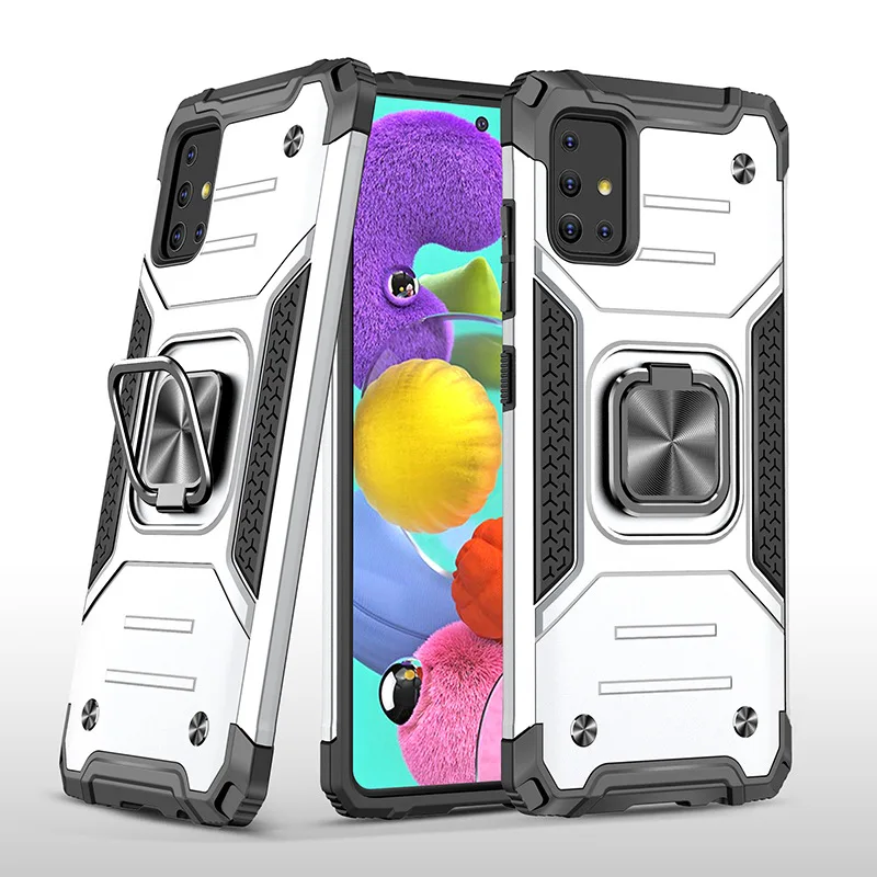 for Samsung Galaxy A51 A 51 Case Cover Armor Shockproof Magnetic Metal Finger Ring Holder Case Fundas
for Samsung Galaxy A51 A 51 Case Cover Armor Shockproof Magnetic Metal Finger Ring Holder Case Fundas