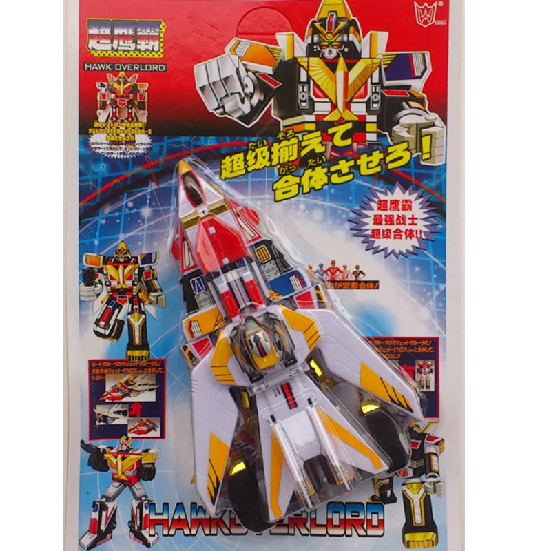 Экшн-фигурка Super JETMAN Sentai Tokusatsu коллекция роботов ястреб оверлорд сборная модель