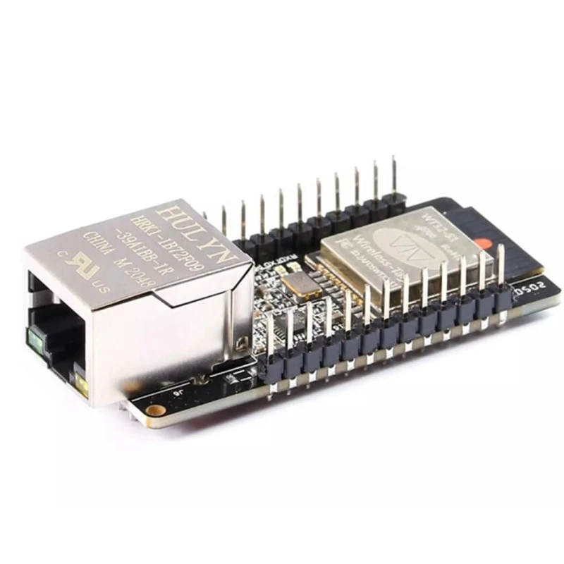 WT32-ETH01 Embedded Serial Port Networking Bluetooth + Wifi Combo Gateway Module, 2Pack
WT32-ETH01 Embedded Serial Port Networking Bluetooth + Wifi Combo Gateway Module, 2Pack