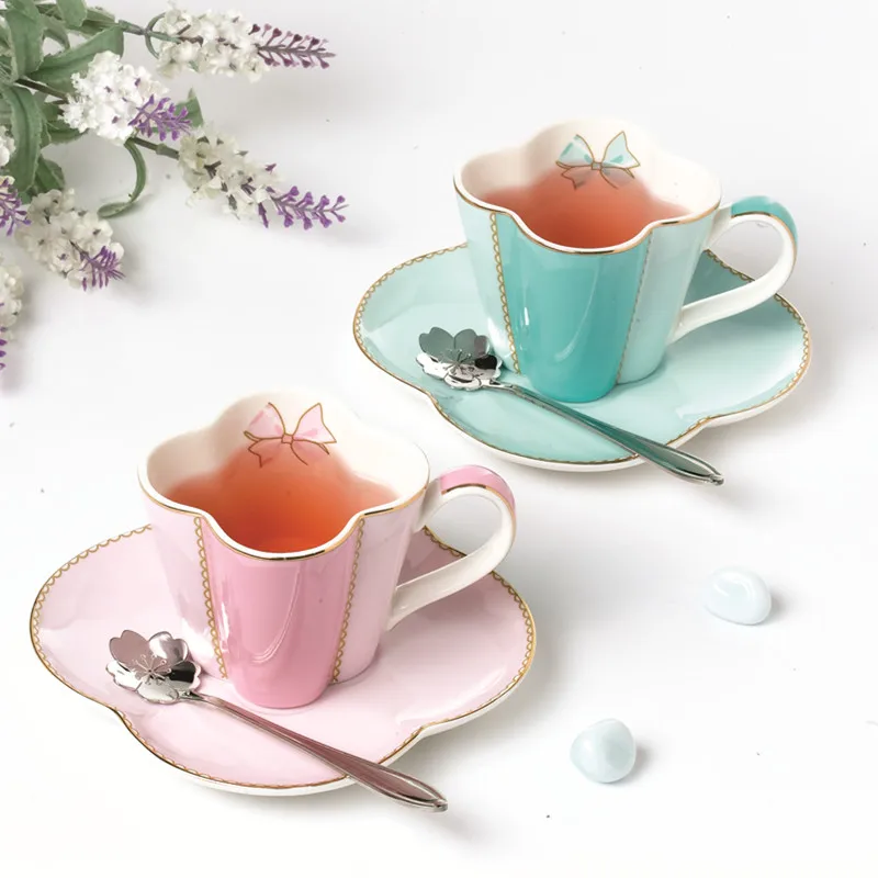 Japan Style Bone China Coffee Cup Saucer Set Pink Blue Ceramic Flower Tea Drink Mugs Afternoon Party Home Drinkware Gifts
Japan Style Bone China Coffee Cup Saucer Set Pink Blue Ceramic Flower Tea Drink Mugs Afternoon Party Home Drinkware Gifts