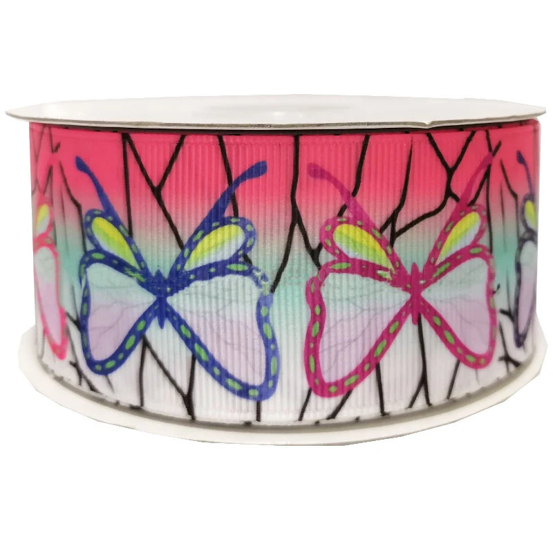5yards Colorful Butterfly Printed Grosgrain Ribbon for DIY Craft Hair Bow Card Gifts Wrapping Clothes Sewing Accessories
5yards Colorful Butterfly Printed Grosgrain Ribbon for DIY Craft Hair Bow Card Gifts Wrapping Clothes Sewing Accessories
