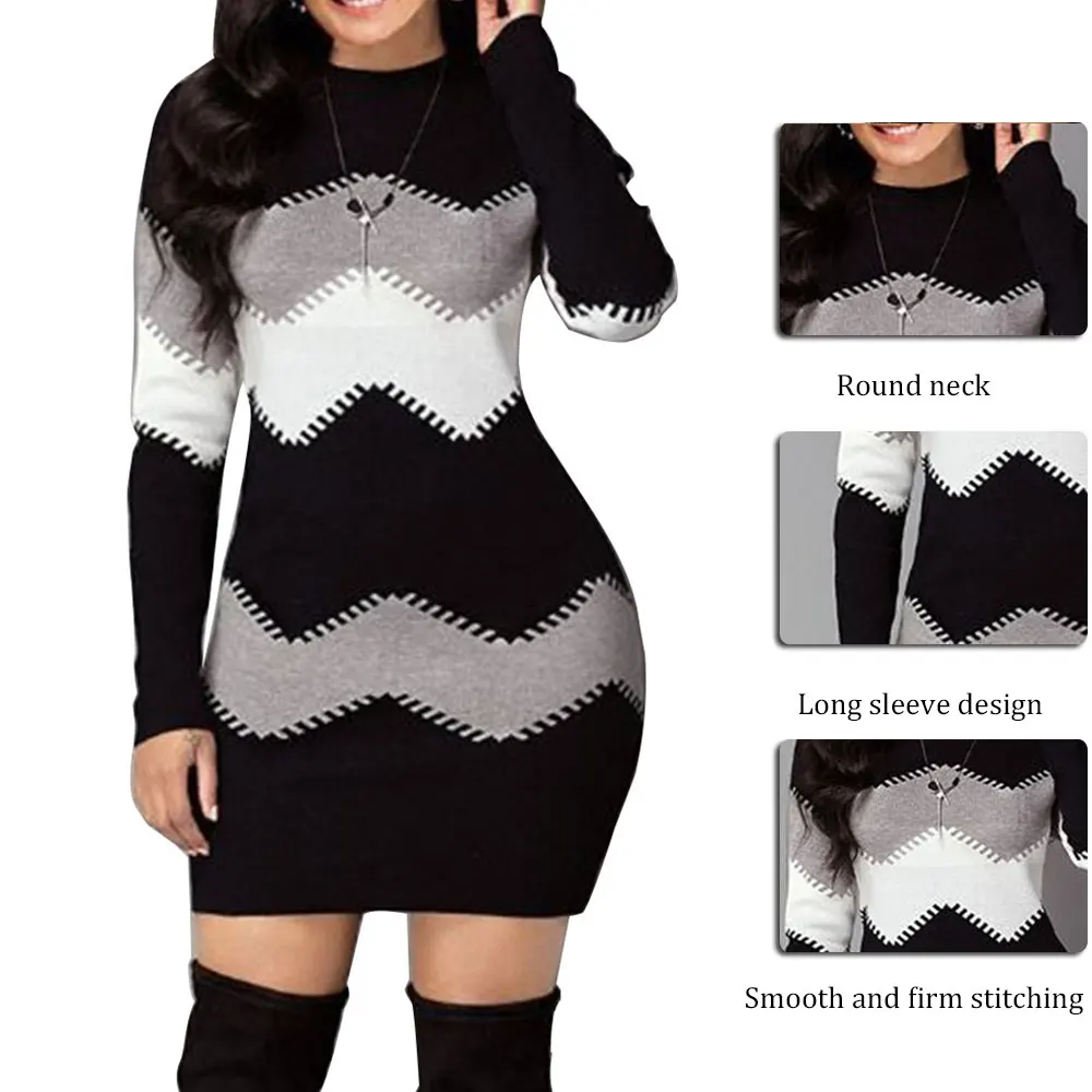New Fashion Knitted Long Multi-color Top Long Striped Long-sleeved Autumn Winter Sweater Long Multi-color Slim-fit Sweater
New Fashion Knitted Long Multi-color Top Long Striped Long-sleeved Autumn Winter Sweater Long Multi-color Slim-fit Sweater