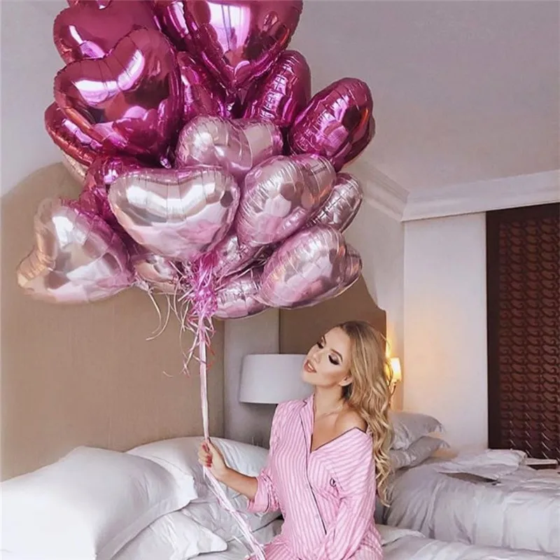 50Pcs 18Inch Colorful Heart Balloon Romantic Love Air Globos Wedding Valentine's Day Party Decorations Baby Shower Supplies Toys
50Pcs 18Inch Colorful Heart Balloon Romantic Love Air Globos Wedding Valentine's Day Party Decorations Baby Shower Supplies Toys