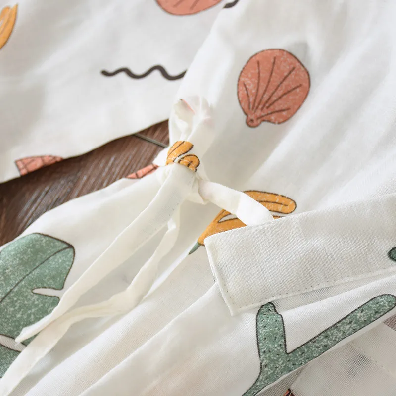 KISBINI Women Kimono Nightdress Cotton Printed Summer Autumn Sleepwear Female Nightgown Thin Style Homewear For Women
KISBINI Women Kimono Nightdress Cotton Printed Summer Autumn Sleepwear Female Nightgown Thin Style Homewear For Women