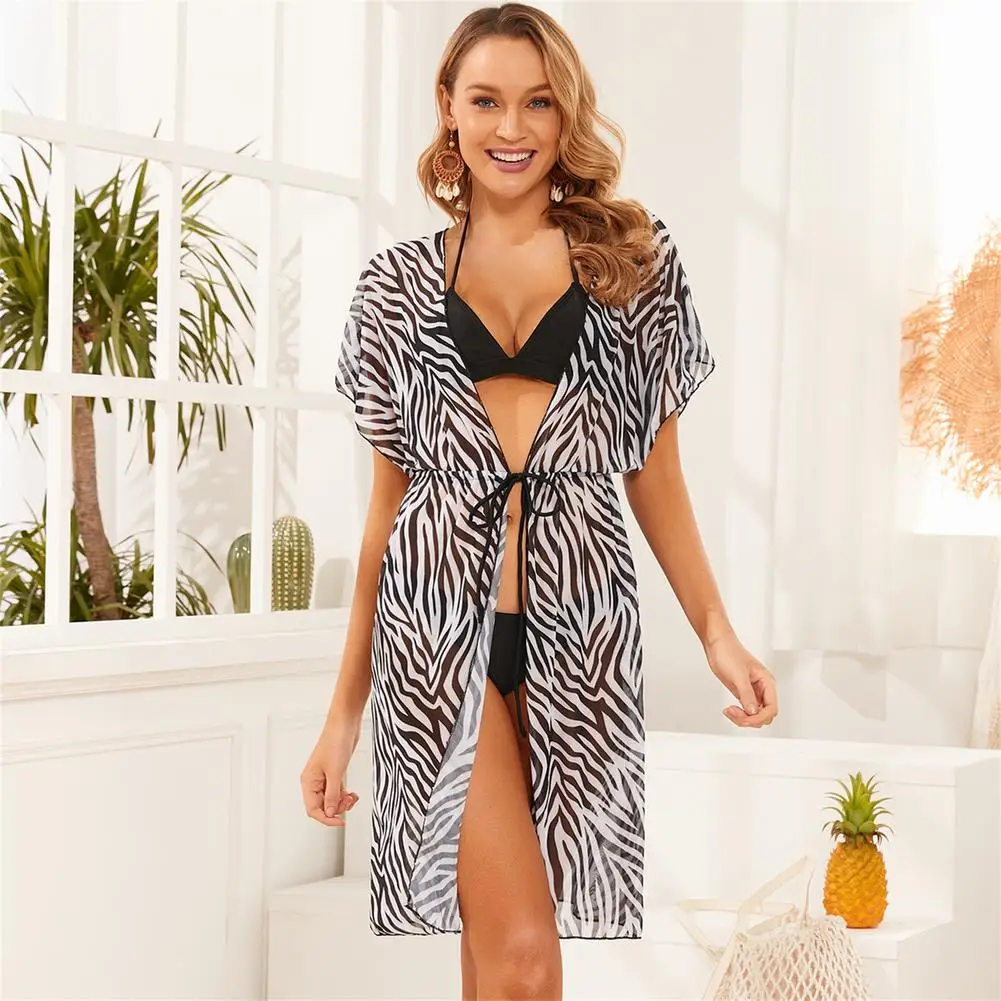 Women Swimwear Cover Ups Summer Printed Long Kimono Cardigan Screen Blouse Beach Thin Coat Quick Dry Sexy Party Seaside Pool
Women Swimwear Cover Ups Summer Printed Long Kimono Cardigan Screen Blouse Beach Thin Coat Quick Dry Sexy Party Seaside Pool