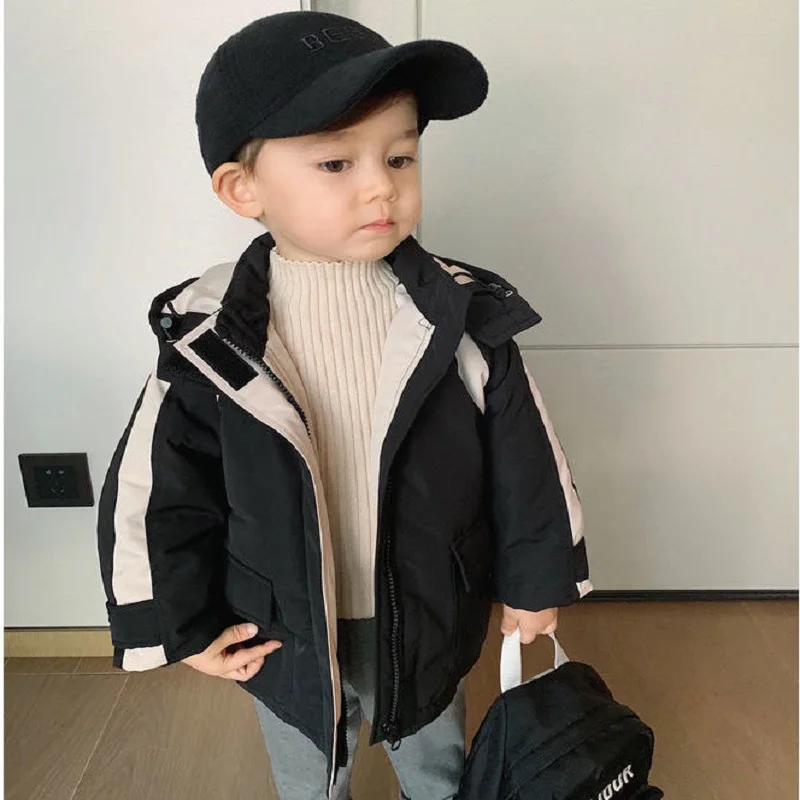 Autumn Fashion New Baby Boys Coat Hooded Cotton Padded Thicken Warm Winter Jacket For Children Outwear Clothes Boys 1-7years Old
Autumn Fashion New Baby Boys Coat Hooded Cotton Padded Thicken Warm Winter Jacket For Children Outwear Clothes Boys 1-7years Old