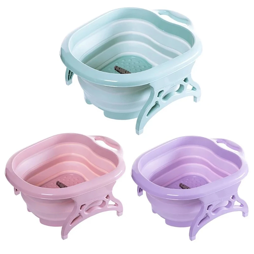 Folding Bathroom Foot Tub Portable SPA Soaking Basin with Massage Roller Pedicure Bathtub Massage Home Portable Bucket Outdoor
Folding Bathroom Foot Tub Portable SPA Soaking Basin with Massage Roller Pedicure Bathtub Massage Home Portable Bucket Outdoor
