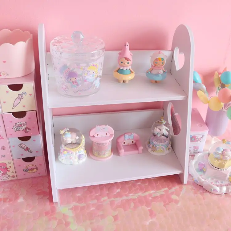 DIY Cute Simple Desktop Bookshelf Desk Storage Double-Layer Multiple Racks Student Dormitory Home Bedroom Sundries Display Rack 
DIY Cute Simple Desktop Bookshelf Desk Storage Double-Layer Multiple Racks Student Dormitory Home Bedroom Sundries Display Rack