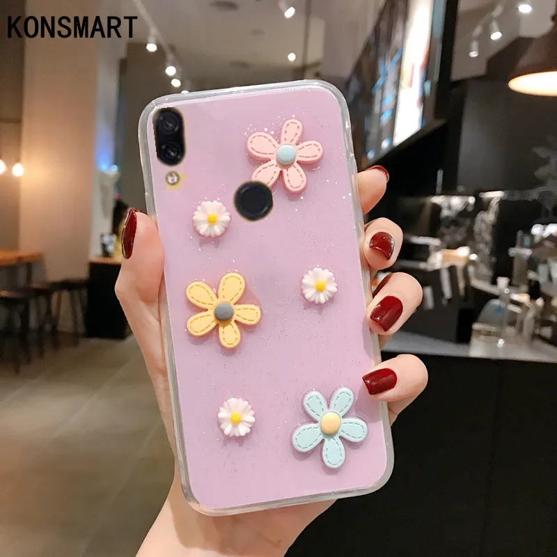Чехол KONSMART для Huawei Y6, 2019, прозрачный чехол с солнечным цветком, Y6, 2019, 6,09 ", Роскошный милый силиконовый мягкий чехол, Fundas
Чехол KONSMART для Huawei Y6, 2019, прозрачный чехол с солнечным цветком, Y6, 2019, 6,09 ", Роскошный милый силиконовый мягкий чехол, Fundas