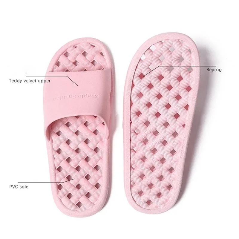 Summer Indoor Slippers Floor Flat Shoes For Women Men PVC Flip Flops Female Non-slip Bathroom Home Slippers Zapatillas De Hombre
Summer Indoor Slippers Floor Flat Shoes For Women Men PVC Flip Flops Female Non-slip Bathroom Home Slippers Zapatillas De Hombre