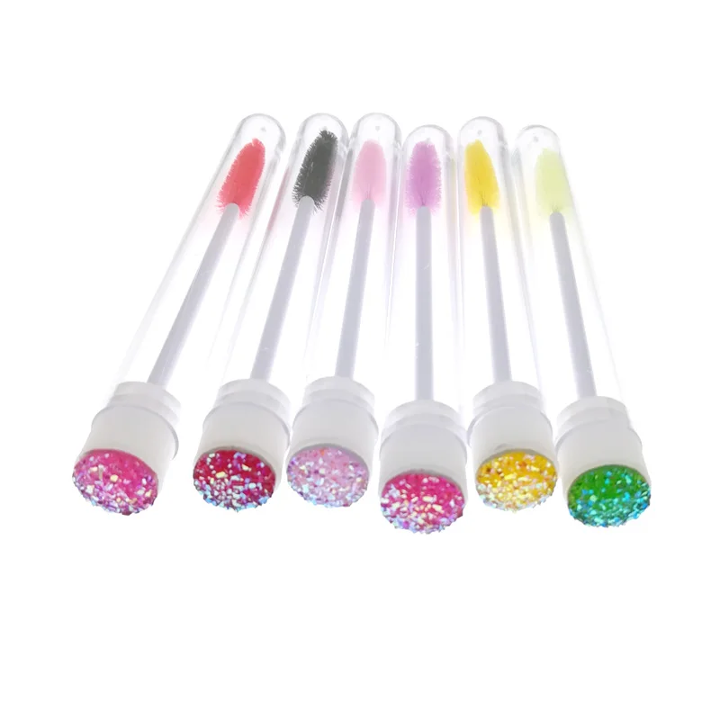 5pcs/lot Disposable Glitter Eyelash brush With Tube Eyebrow Mascara Wand Applicator For Eyelash Extension Makeup Brushes Tools
5pcs/lot Disposable Glitter Eyelash brush With Tube Eyebrow Mascara Wand Applicator For Eyelash Extension Makeup Brushes Tools