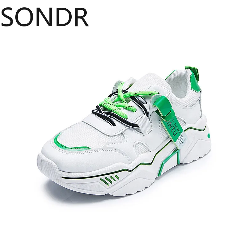 2021 Chunky Sneakers Women Mixed Color Patchwork Chunky Sole Casual Shoes Fashion Breathable Mesh Lace Up Platform Sneakers
2021 Chunky Sneakers Women Mixed Color Patchwork Chunky Sole Casual Shoes Fashion Breathable Mesh Lace Up Platform Sneakers