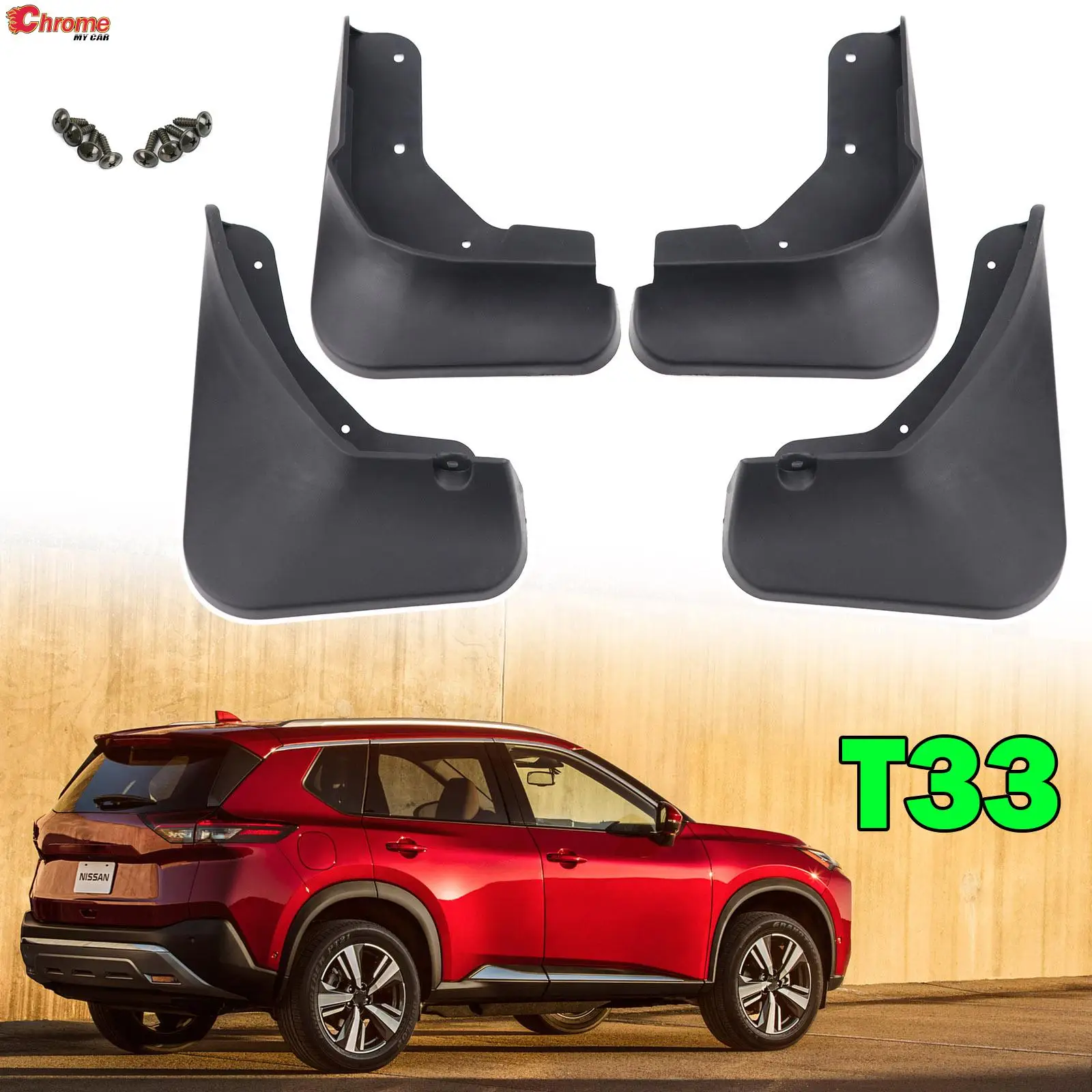 Набор для Nissan Rogue X-TRAIL XTRAIL T33 2021 2022 Автомобильные Брызговики брызговик крыло защитные аксессуары
Набор для Nissan Rogue X-TRAIL XTRAIL T33 2021 2022 Автомобильные Брызговики брызговик крыло защитные аксессуары