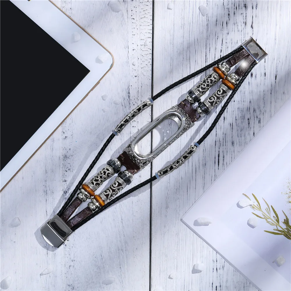 Replacement Leather Wristband Band Strap+ Metal Case For Xiaomi Mi Band 3 Quick Release Smartwatch Fashion Accessories 
Replacement Leather Wristband Band Strap+ Metal Case For Xiaomi Mi Band 3 Quick Release Smartwatch Fashion Accessories