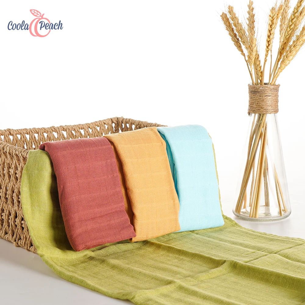 Coolapeach 4Pcs/Set Muslin Bamboo Cotton Baby Bib Solid Soft Feeding Towel Scarf 60*60cm Breathable Bathing Face Washcloth Wipe
Coolapeach 4Pcs/Set Muslin Bamboo Cotton Baby Bib Solid Soft Feeding Towel Scarf 60*60cm Breathable Bathing Face Washcloth Wipe