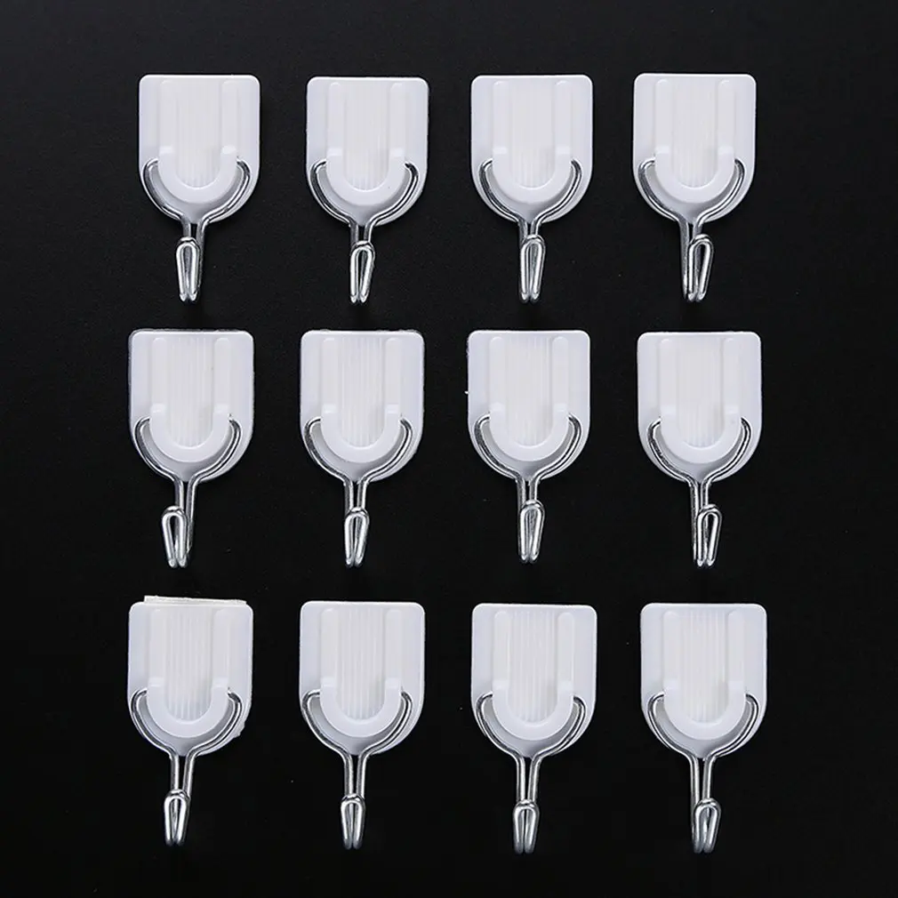 6Pcs Adhesive Hooks pratical tool Bathroom Kitchen Hooks Towel Handbag Holder Wall Hanger
6Pcs Adhesive Hooks pratical tool Bathroom Kitchen Hooks Towel Handbag Holder Wall Hanger
