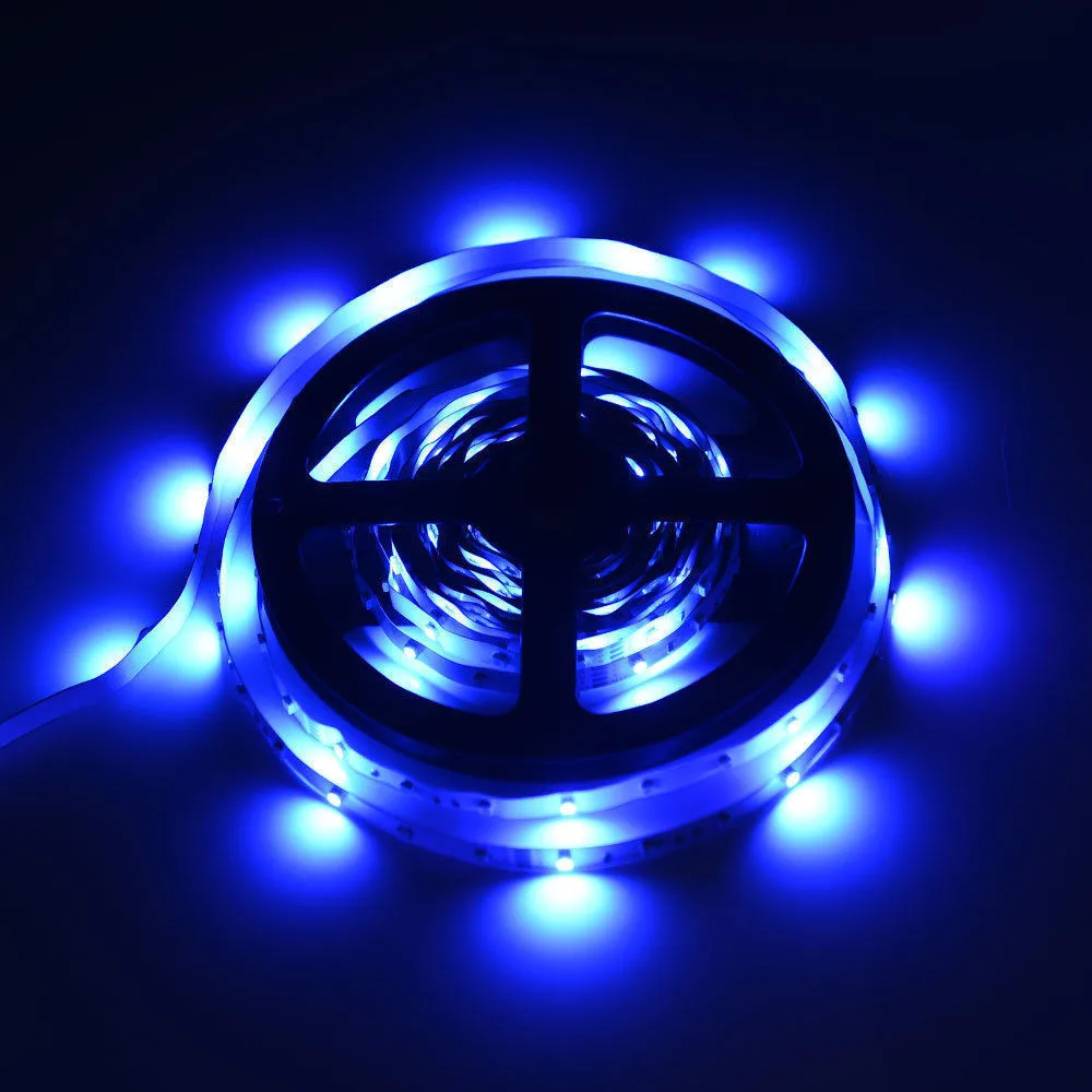 5M 3528 RGB Светодиодные ленты светильник 300 светодиодов DC 12V красного зеленого и