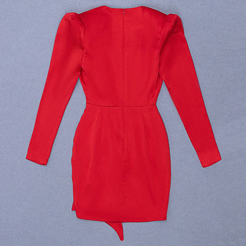Free Shipping Wholesale 2021 Women's Dress Red Long Sleeves V-Neck Sexy Festive Evening Wear Celebrity Cocktail Party Dress
Free Shipping Wholesale 2021 Women's Dress Red Long Sleeves V-Neck Sexy Festive Evening Wear Celebrity Cocktail Party Dress