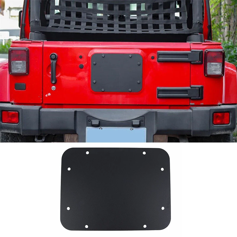 Tailgate Cover Plate For Jeep 07-2018 Wrangler JK JKU Spare Tire Carrier Delete Filler Plate
Tailgate Cover Plate For Jeep 07-2018 Wrangler JK JKU Spare Tire Carrier Delete Filler Plate