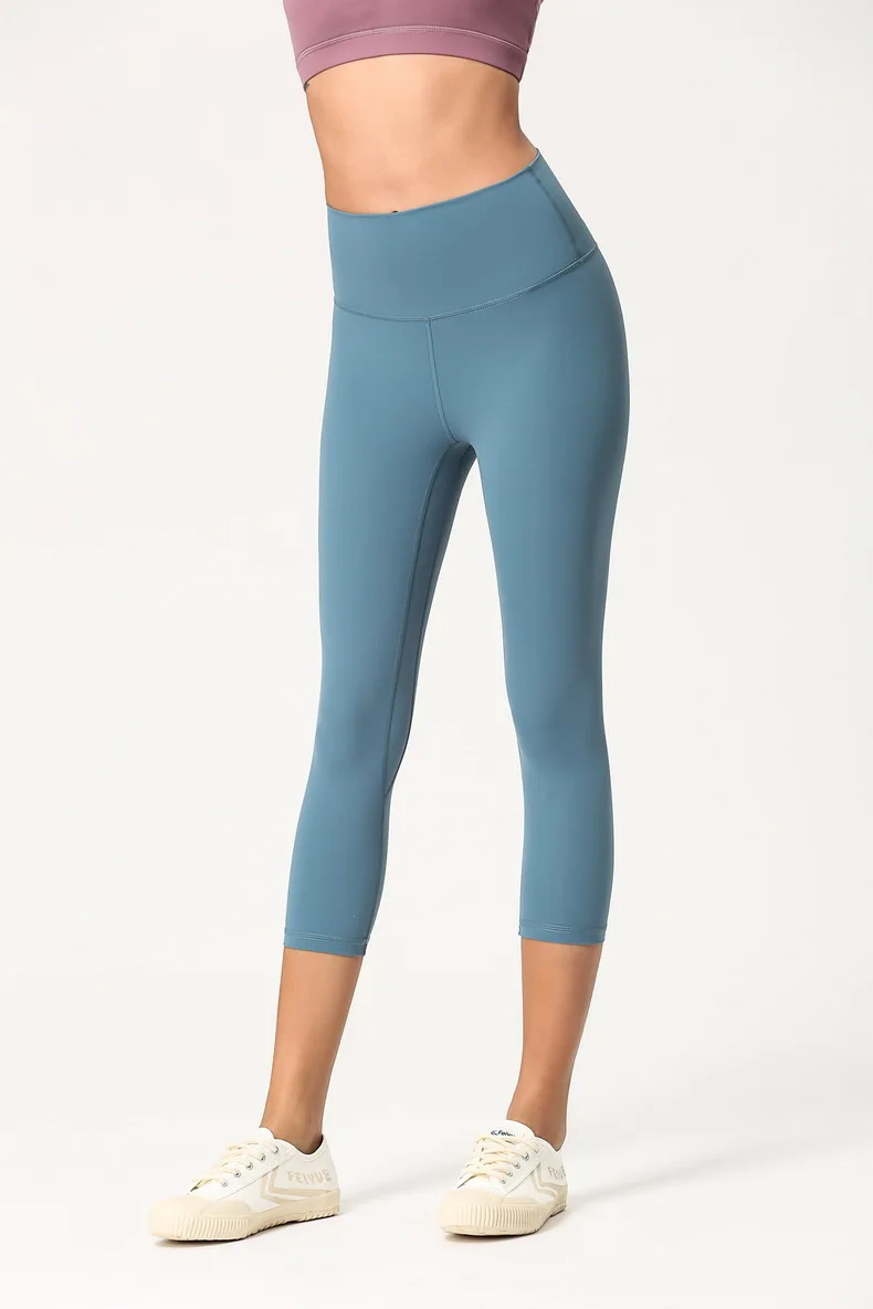 Women Pants 2021 Spring and Summer Ladies Double-sided Skin-friendly High Waist Tight Sports Fitness Yoga Cropped Pants
Women Pants 2021 Spring and Summer Ladies Double-sided Skin-friendly High Waist Tight Sports Fitness Yoga Cropped Pants