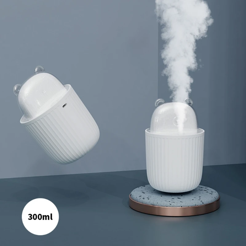 300ml Cute Pet Humidifier with Colorful Atmosphere Lights Cool Mist Humidifier for Office Home Bedroom Baby Room
300ml Cute Pet Humidifier with Colorful Atmosphere Lights Cool Mist Humidifier for Office Home Bedroom Baby Room