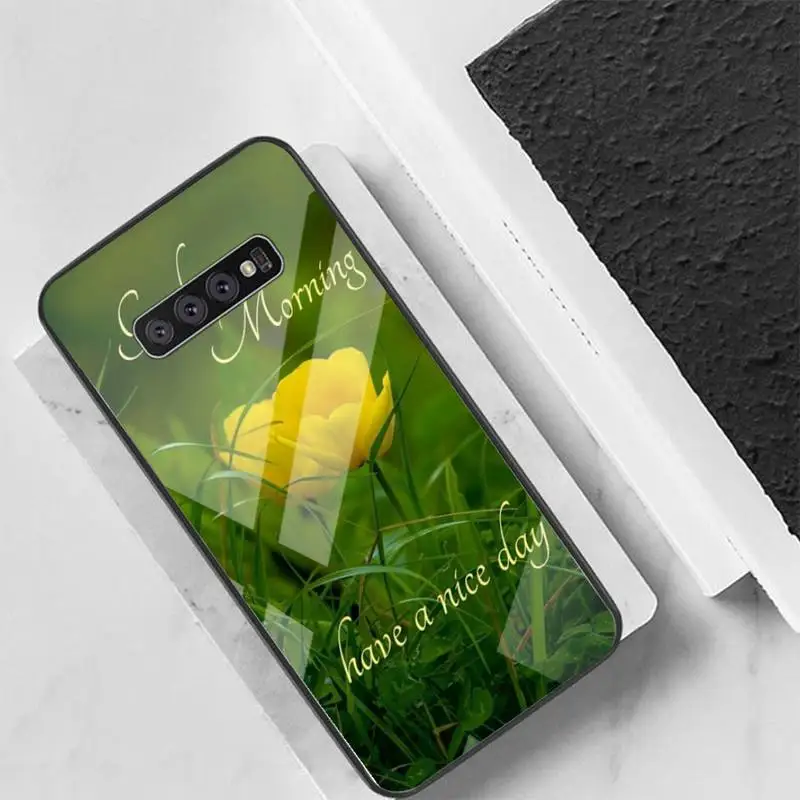 Flowers Phone Case Back Cover For Samsung Cases S20 Plus S10 NOTE 8 9 10 10PRO Tempered Glass Soft Silicone Edge
Flowers Phone Case Back Cover For Samsung Cases S20 Plus S10 NOTE 8 9 10 10PRO Tempered Glass Soft Silicone Edge