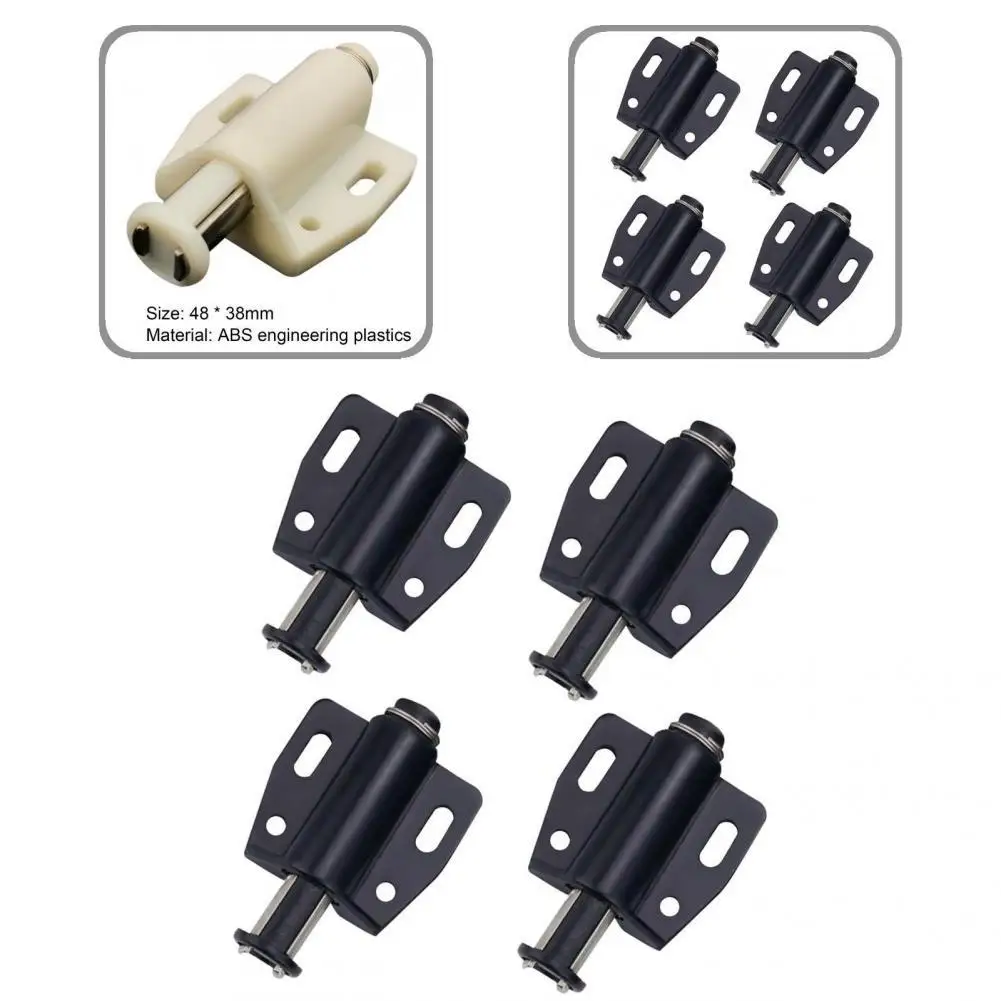 Professional Push Catch Single Head ABS Engineering Plastics Durable Useful Push Latches Damper Buffers Damper 4Pcs
Professional Push Catch Single Head ABS Engineering Plastics Durable Useful Push Latches Damper Buffers Damper 4Pcs