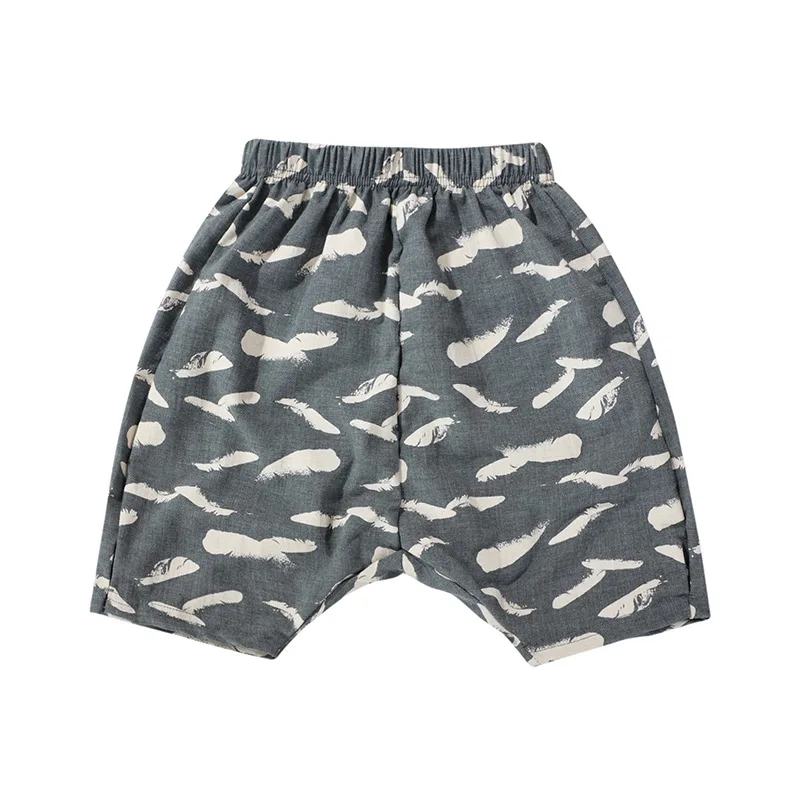 Children's Pants Summer Cotton Cropped Pants Boys Girls Retro Floral Harem PP Pants Wild Casual Carrot Pants Boys Pants
Children's Pants Summer Cotton Cropped Pants Boys Girls Retro Floral Harem PP Pants Wild Casual Carrot Pants Boys Pants
