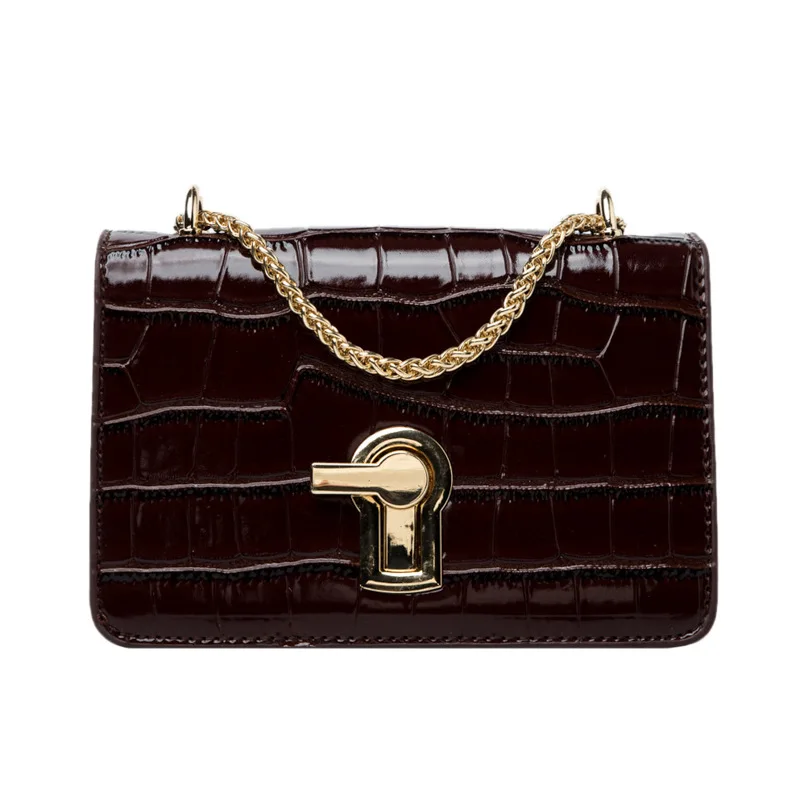 High-quality Female Bag Fashion New Mini Bag Chain Shoulder Bag Crocodile Pattern Crossbody Handbag Designer Bag Clutch Purse
High-quality Female Bag Fashion New Mini Bag Chain Shoulder Bag Crocodile Pattern Crossbody Handbag Designer Bag Clutch Purse