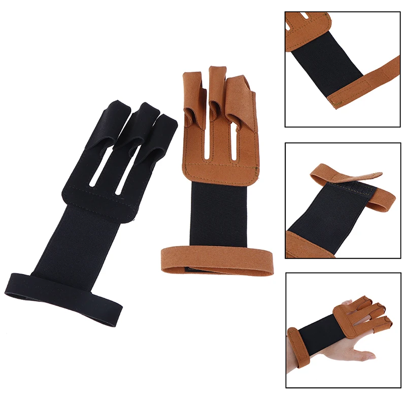 HOT 3 Finger Protect Glove Archery Protect Glove 3 Fingers Pull Bow arrow Leather Shooting Gloves
HOT 3 Finger Protect Glove Archery Protect Glove 3 Fingers Pull Bow arrow Leather Shooting Gloves
