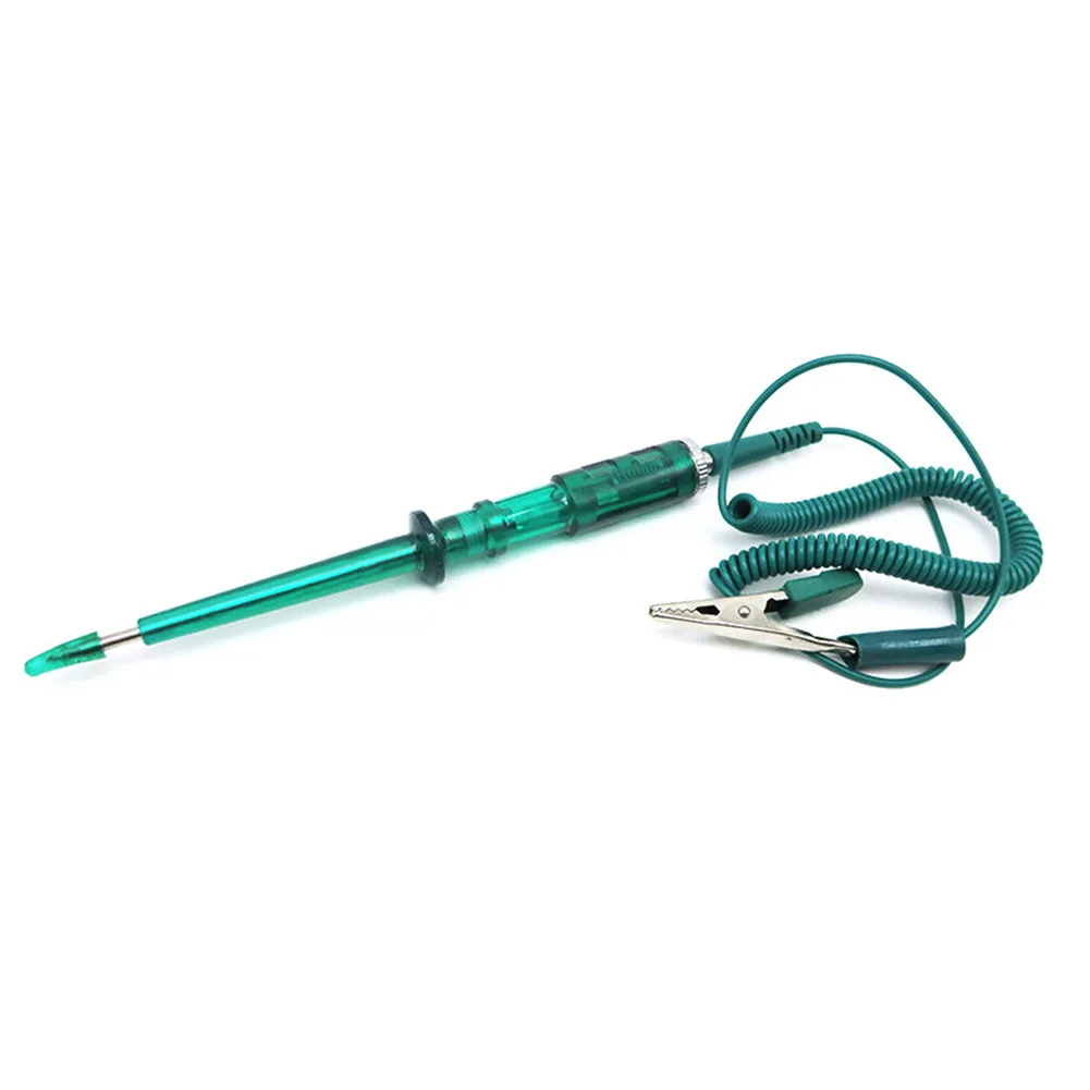 Alligator Clip Auto Circuit Tester Electrical Test Pen Green Light Probe Motorcycles Tr
Alligator Clip Auto Circuit Tester Electrical Test Pen Green Light Probe Motorcycles Tr