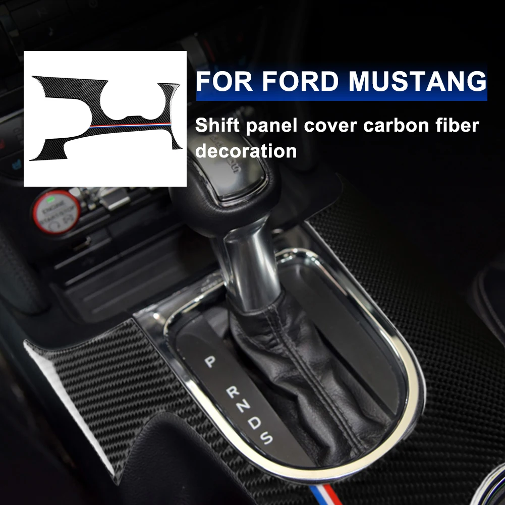 Car Interior Decals Carbon Fiber Gearshift Center Console Decorative Sticker for Ford Mustang 2015-2017 Car Styling Accessories
Car Interior Decals Carbon Fiber Gearshift Center Console Decorative Sticker for Ford Mustang 2015-2017 Car Styling Accessories