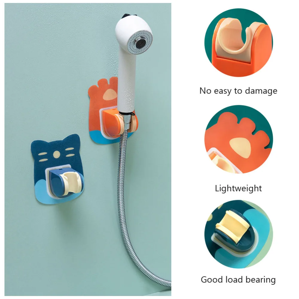 2Pcs Household Cartoon Practical Holders Shower Nozzle Holders 
2Pcs Household Cartoon Practical Holders Shower Nozzle Holders
