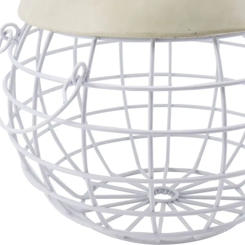 New American Iron Egg Storage Basket Snack Fruit Basket Creative Collection Ceramic Hen Ornaments Decoration Kitchen Accessories
New American Iron Egg Storage Basket Snack Fruit Basket Creative Collection Ceramic Hen Ornaments Decoration Kitchen Accessories