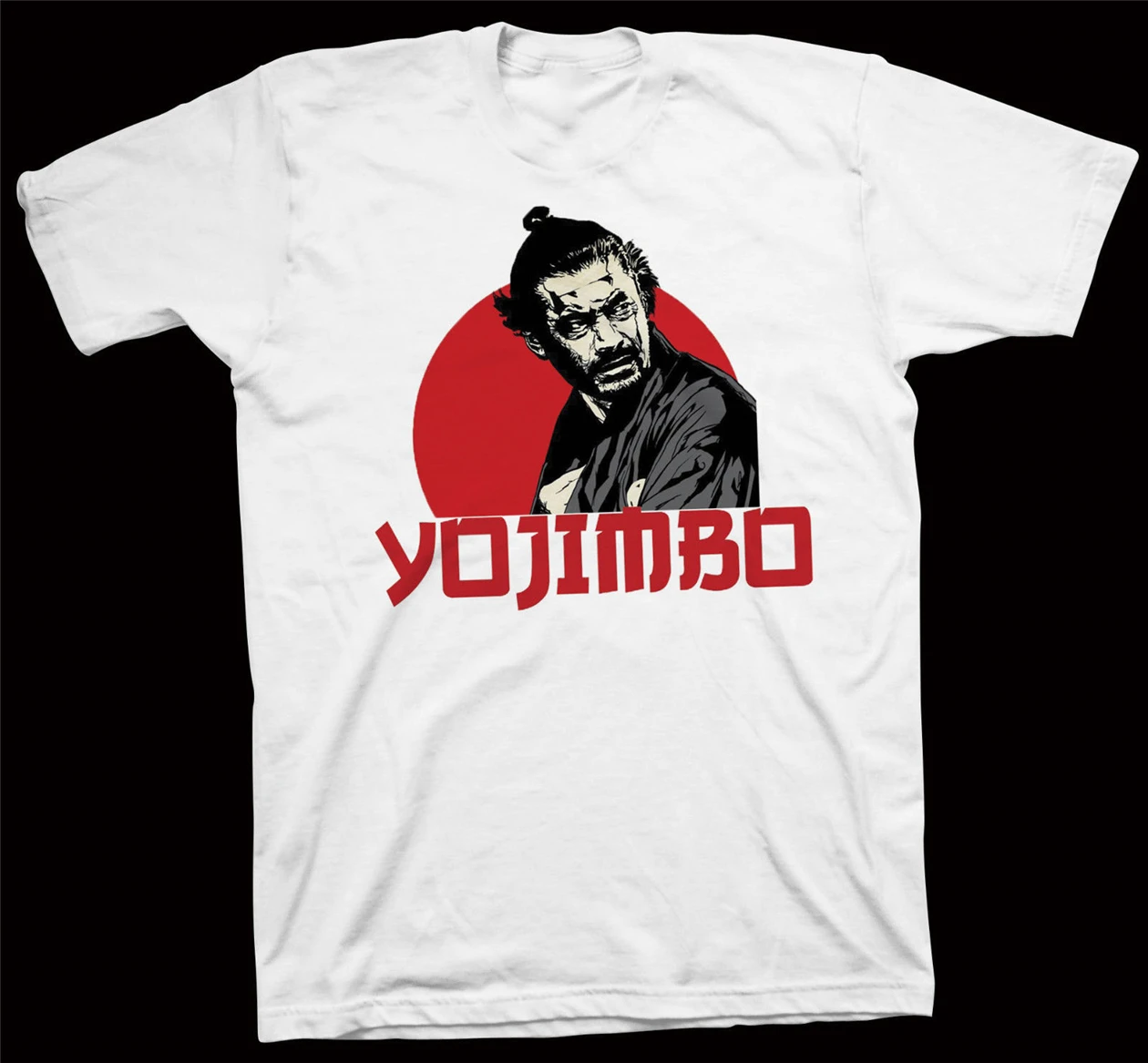 Футболки Yojimbo Akira Kurosawa Toshiro Mifune Eijiro Tono Movie Film Cinema мужская и женская футболка|Мужские