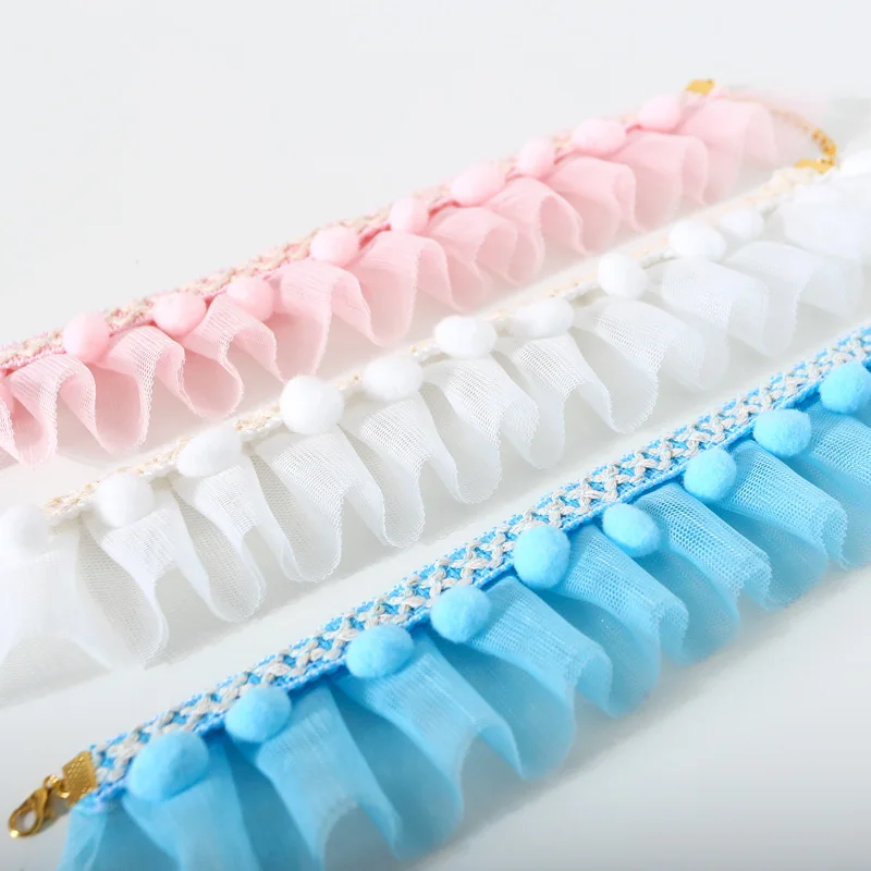 Newest Lace Princess Pet Adjustable Collars Pink Cotton Cat Collars Fashion Cute Necklace Puppy Dog Collars Pet Product Supplier
Newest Lace Princess Pet Adjustable Collars Pink Cotton Cat Collars Fashion Cute Necklace Puppy Dog Collars Pet Product Supplier