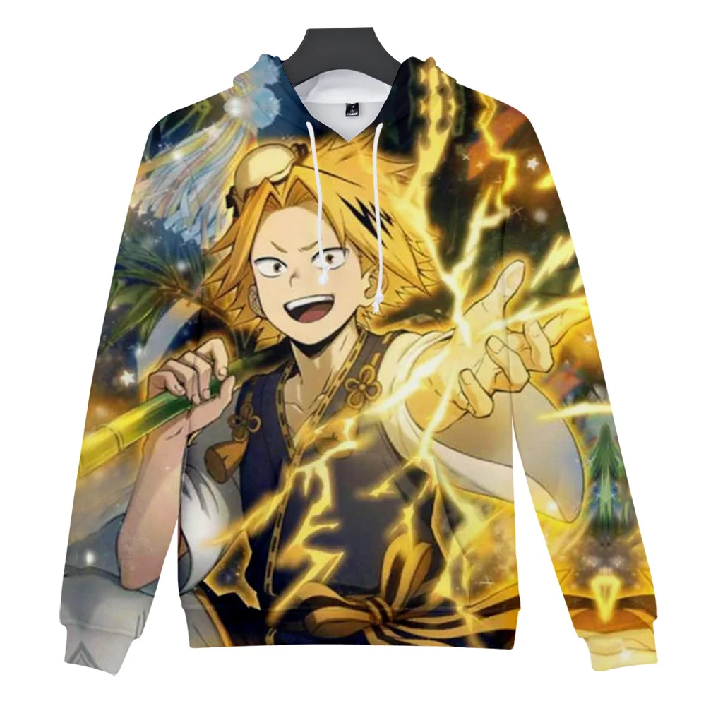Anime My Hero Academia Men Hoodie Pullovers Denki Kaminari Sweatshirts 3D Print Boy Girl Children Hoody Harajuku Tracksuit 
Anime My Hero Academia Men Hoodie Pullovers Denki Kaminari Sweatshirts 3D Print Boy Girl Children Hoody Harajuku Tracksuit