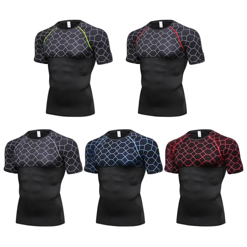 Мужская футболка для бега, высокоэластичная быстросохнущая дышащая тренировочная футболка, мужская спортивная футболка для весны и лета, ф...
Мужская футболка для бега, высокоэластичная быстросохнущая дышащая тренировочная футболка, мужская спортивная футболка для весны и лета, ф...