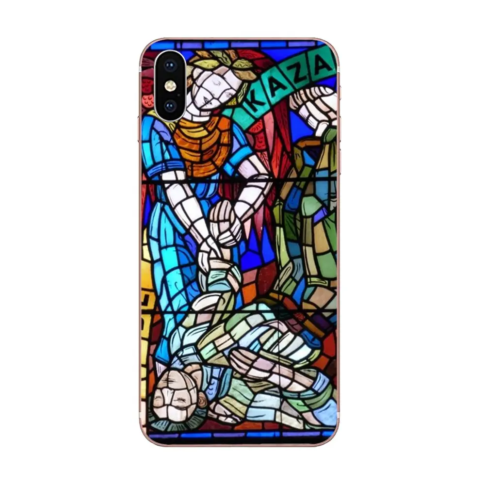 Стильный дизайн для iPhone 11 Pro 4 4S 5 5S SE 5C 6 6S 7 8X10 XR XS Plus Max черный резиновый Ангел