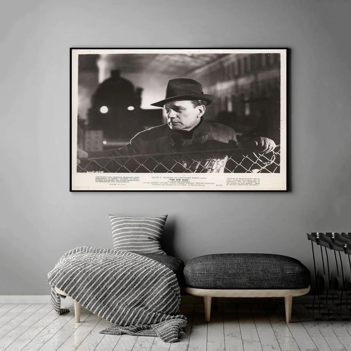 

The Third Man 1949 Movie Poster Print Home Decoration Wall Painting (No Frame)