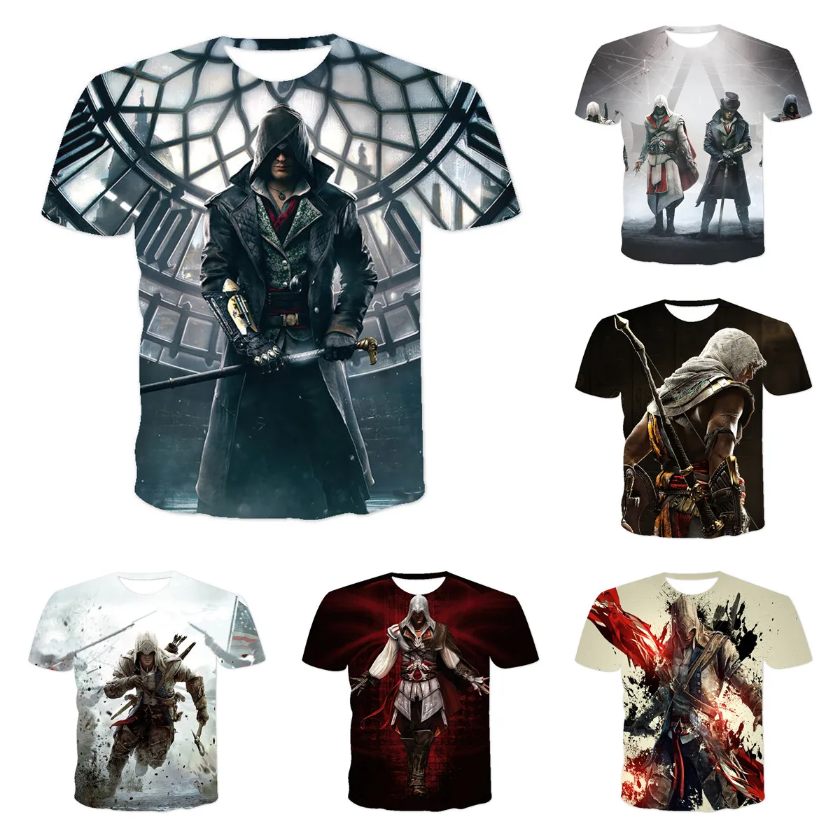 2021Men's T-shirt will see free freight, polyester round collar, English gothic style, 3d tactical attire for men
2021Men's T-shirt will see free freight, polyester round collar, English gothic style, 3d tactical attire for men