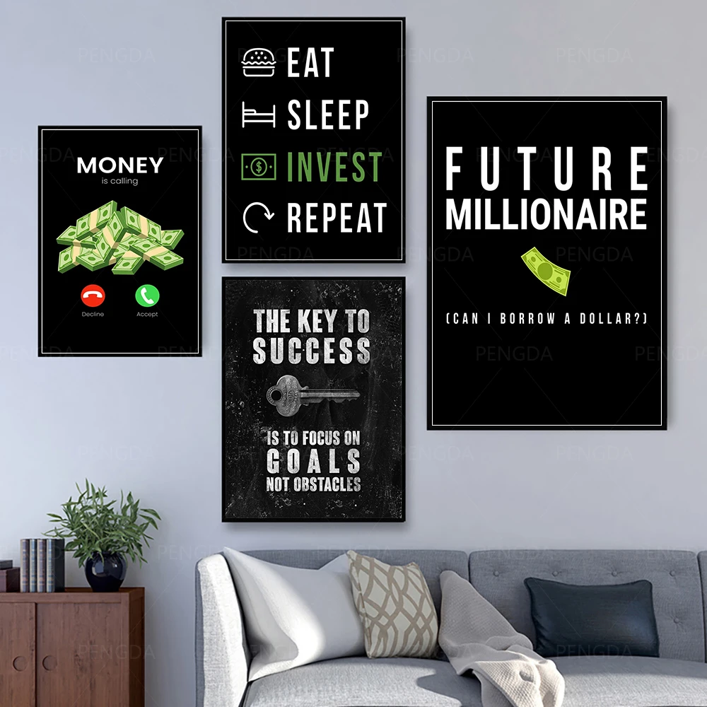 Abstract Quotes Money Key Food Invest Modular Nordic Poster Wall Art Canvas Painting Wall Pictures For Living Room Unframed
Abstract Quotes Money Key Food Invest Modular Nordic Poster Wall Art Canvas Painting Wall Pictures For Living Room Unframed